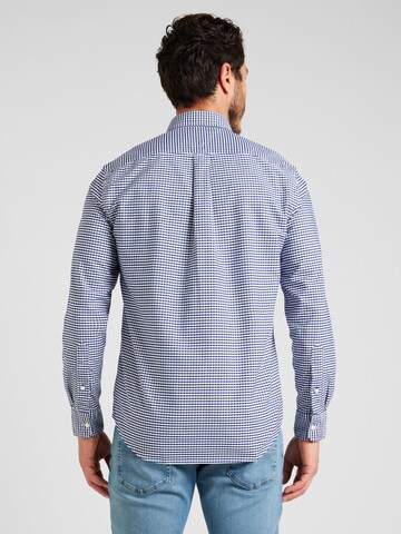 TOMMY HILFIGER Regular fit Overhemd 'Heritage' in Blauw