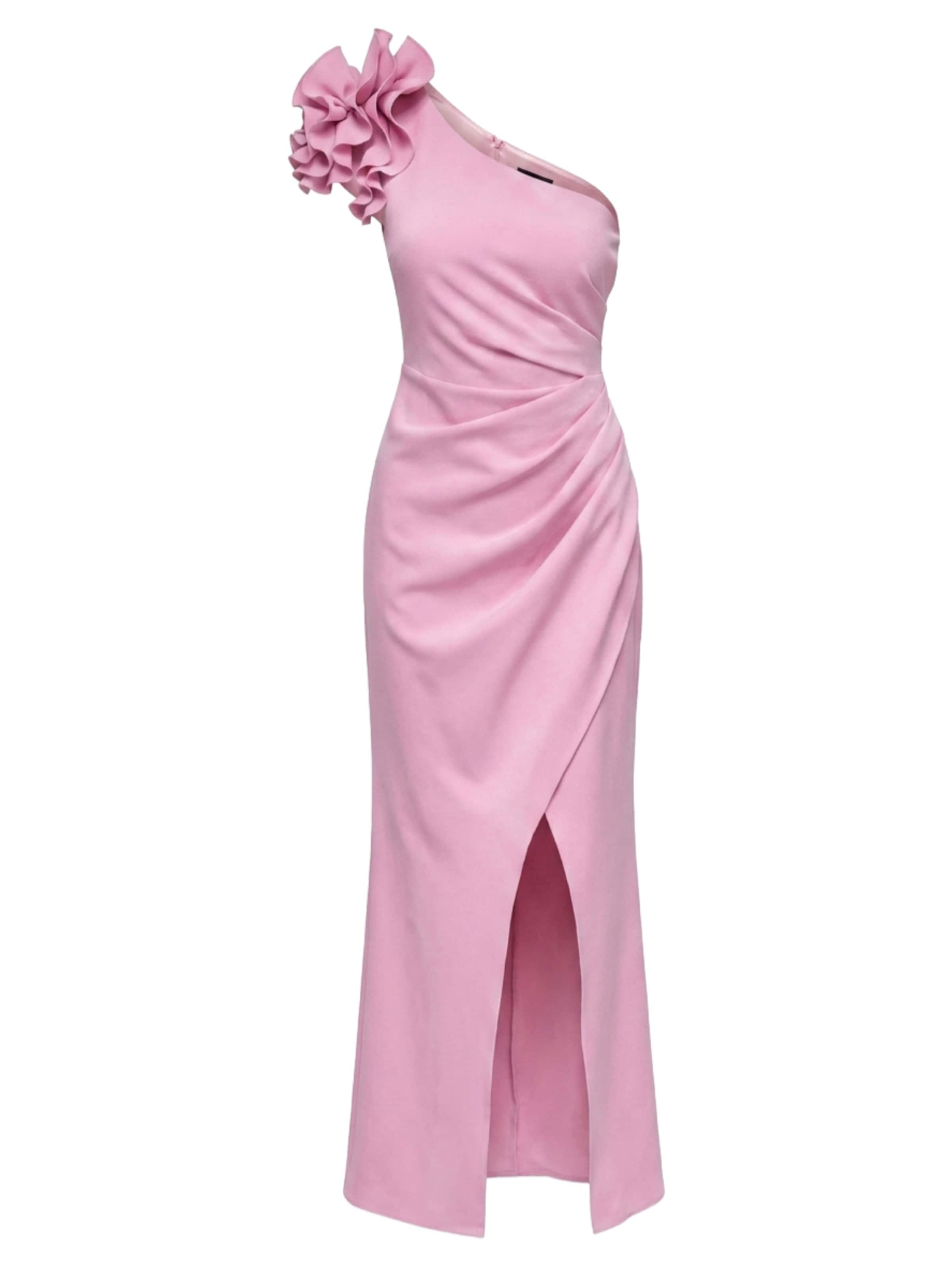 Ombre - Vestido de noche en rosa: frente