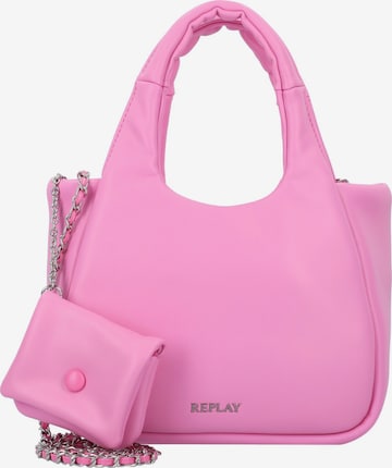 REPLAY Handtas in Roze: voorkant