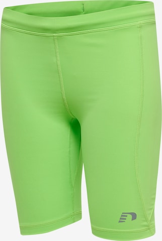 Coupe slim Pantalon de sport Newline en vert