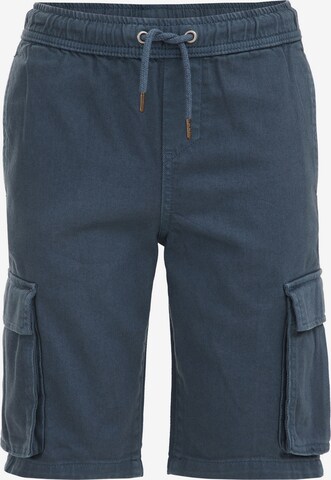 WE Fashion Regular Broek in Blauw: voorkant