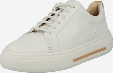 CLARKS Sneakers 'Hollyhock Walk' in White: front