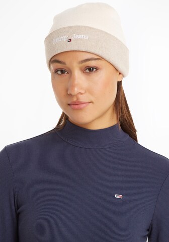 Tommy Jeans Mütze in Beige: Vorderseite