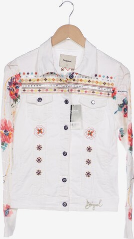 Desigual Jacket & Coat in S in White: front