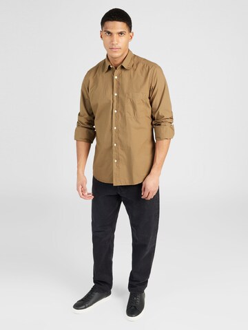 BOSS Regular fit Button Up Shirt 'Relegant 6' in Green