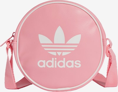 ADIDAS ORIGINALS Schoudertas 'Adicolor Classic' in de kleur Rosa / Wit, Productweergave