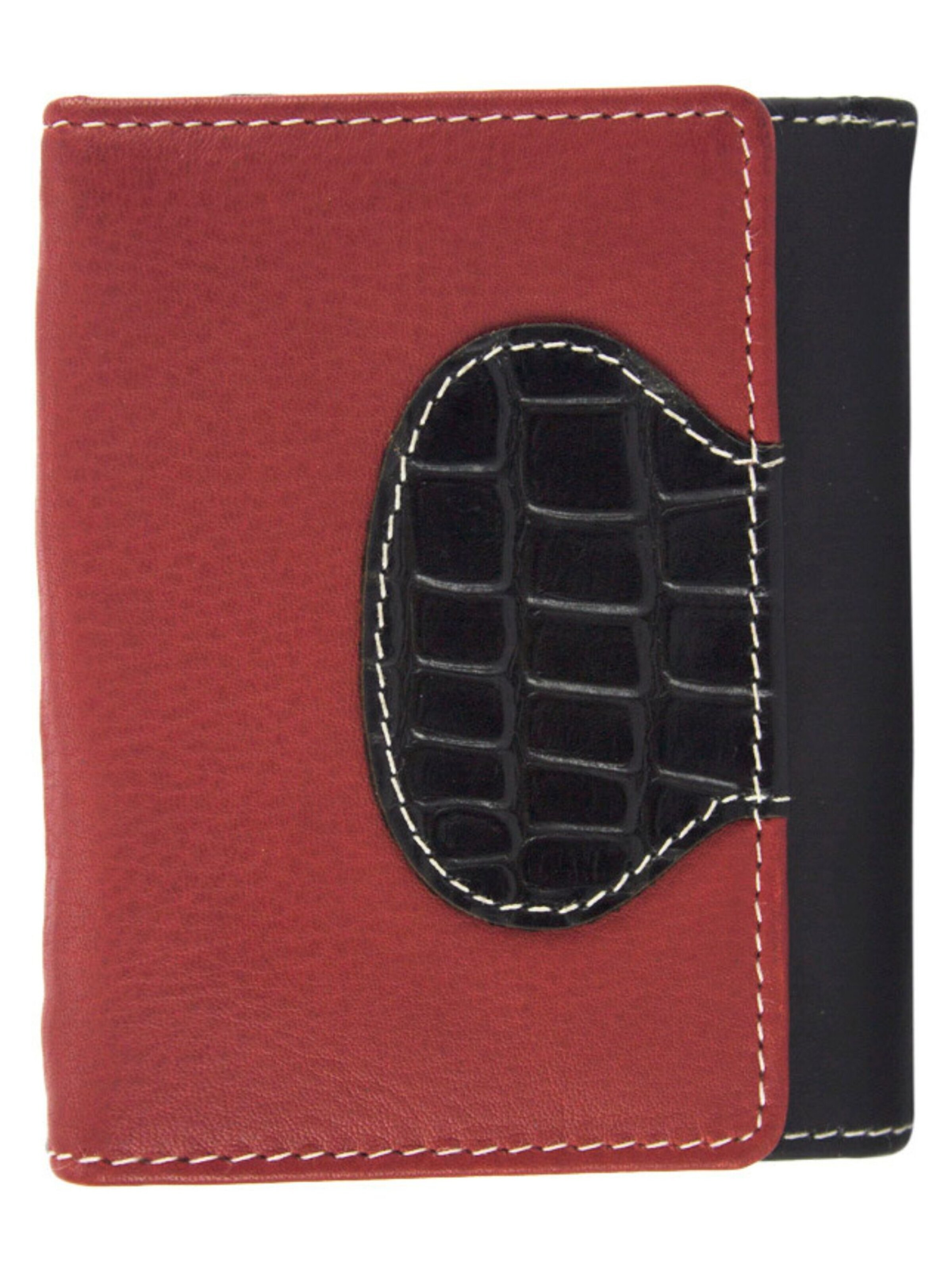 Sunsa Wallet in Black: front