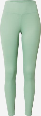 Champion Authentic Athletic Apparel Skinny Spodnie sportowe w kolorze zielony: przód