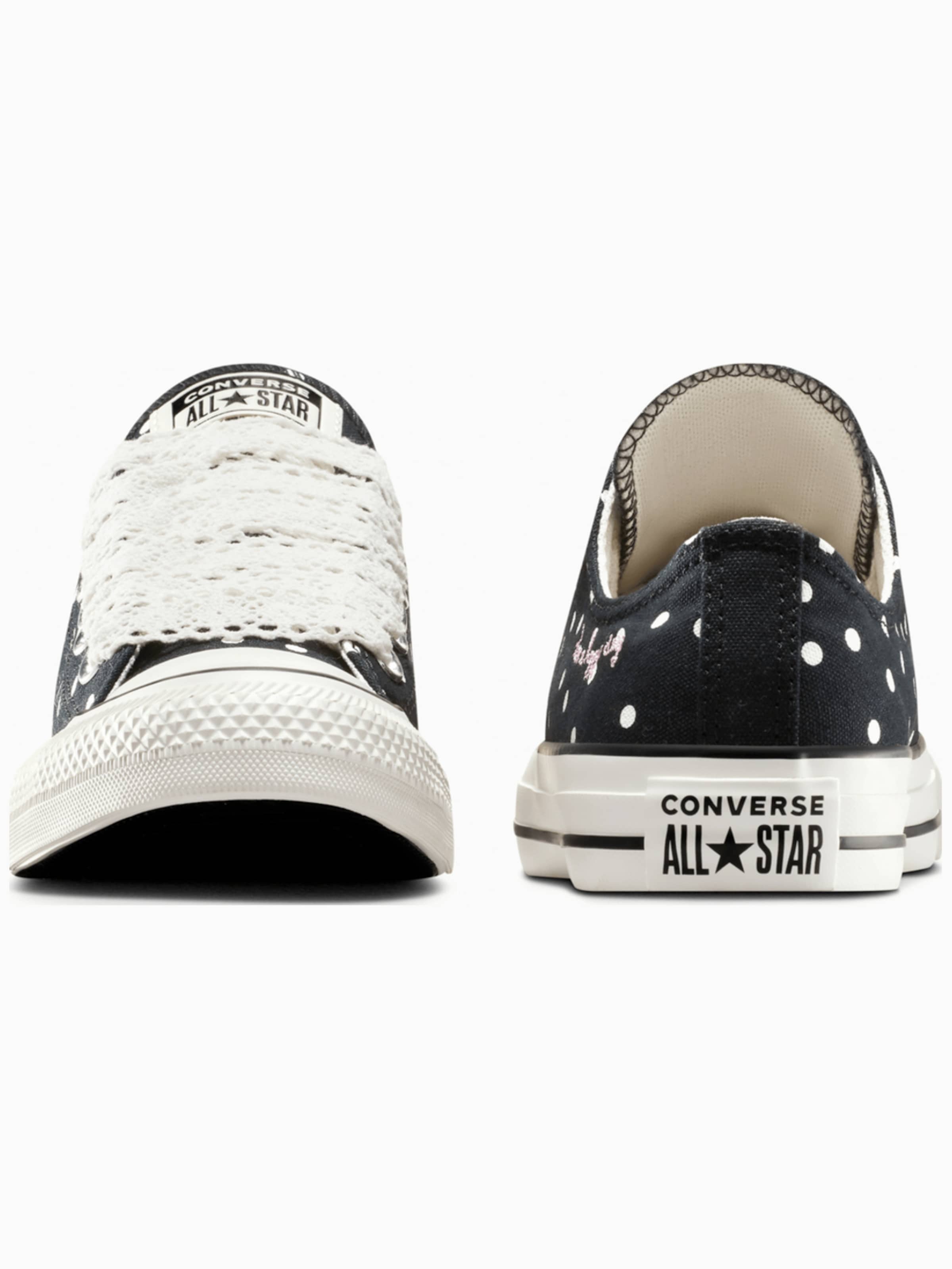 CONVERSE - Zapatillas deportivas bajas 'Converse Chuck Taylor All Star Polka Dot' en negro