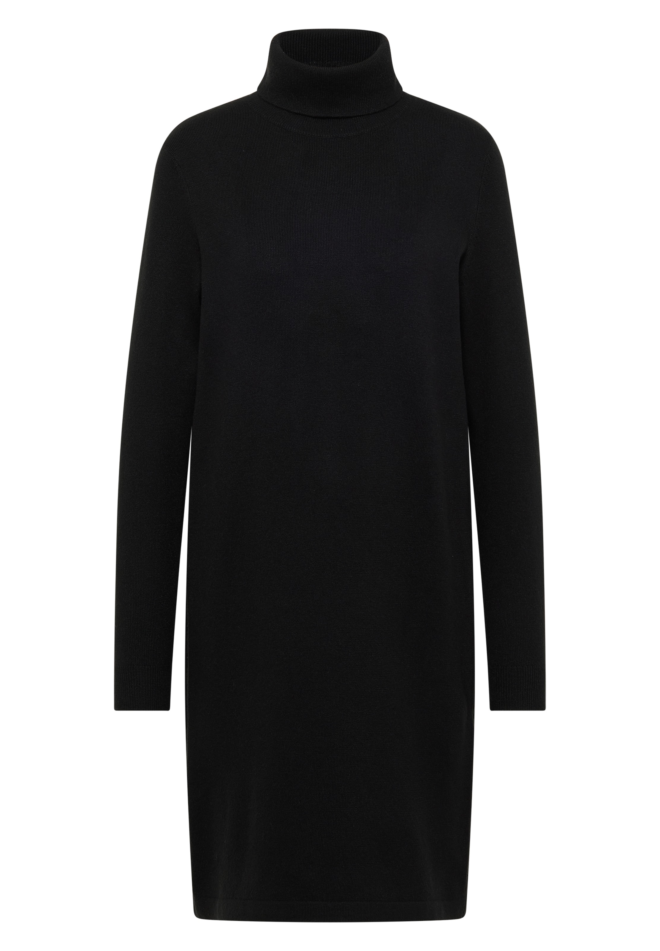 CECIL Strickkleid in Schwarz: Vorderseite