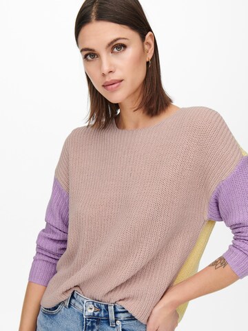 ONLY Pullover 'Nicci' in Pink