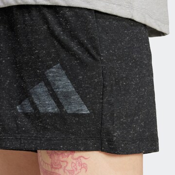 ADIDAS SPORTSWEAR Loosefit Sportshorts in Schwarz