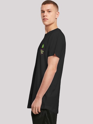 F4NT4STIC T-Shirt 'Rick And Morty Pickle Rick' in Schwarz