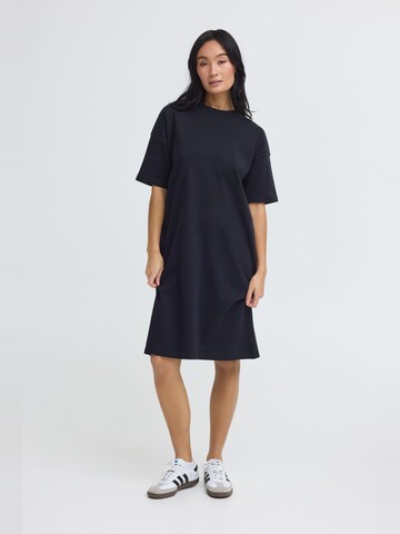 Oxmo T-Shirt-Kleid ' OXNSandy ' in Schwarz