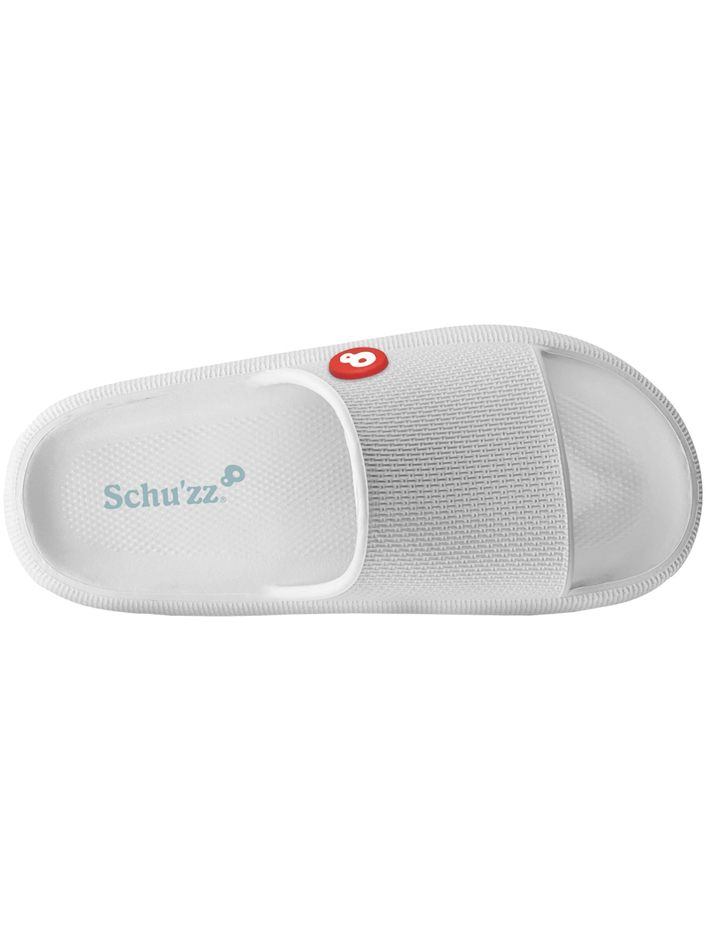 Schuzz Sandale 'Freizeitschuhe Claquette in weiß'‌‌‌‌‌ in Weiß