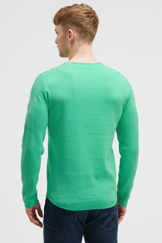 CAMP DAVID Sweater in Green: front