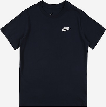 Nike Sportswear Тениска 'FUTURA' в синьо: отпред