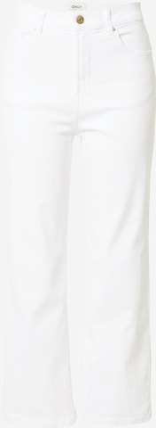 ONLY Wide leg Jeans 'Megan' in White: front