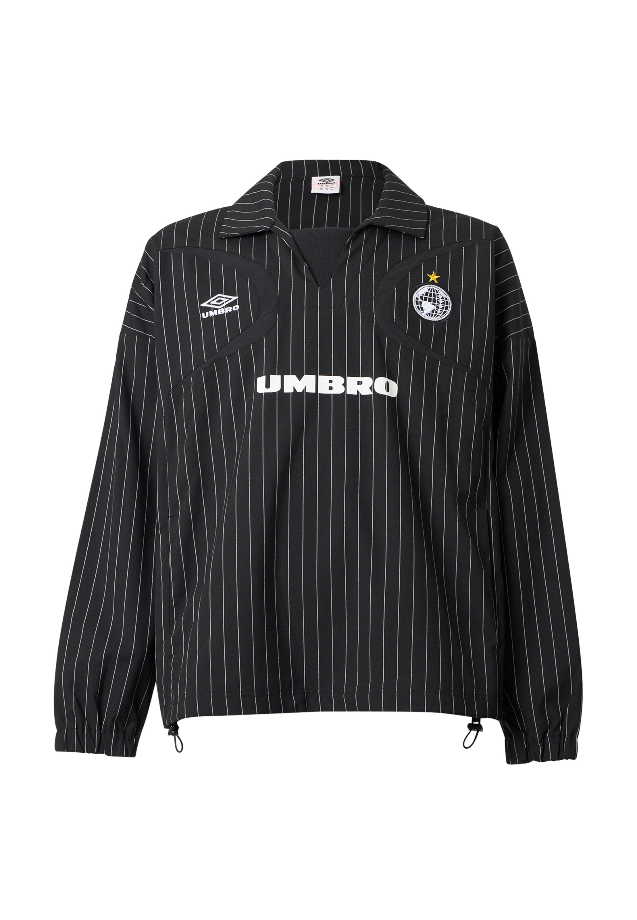UMBRO Функционална тениска в черно: отпред
