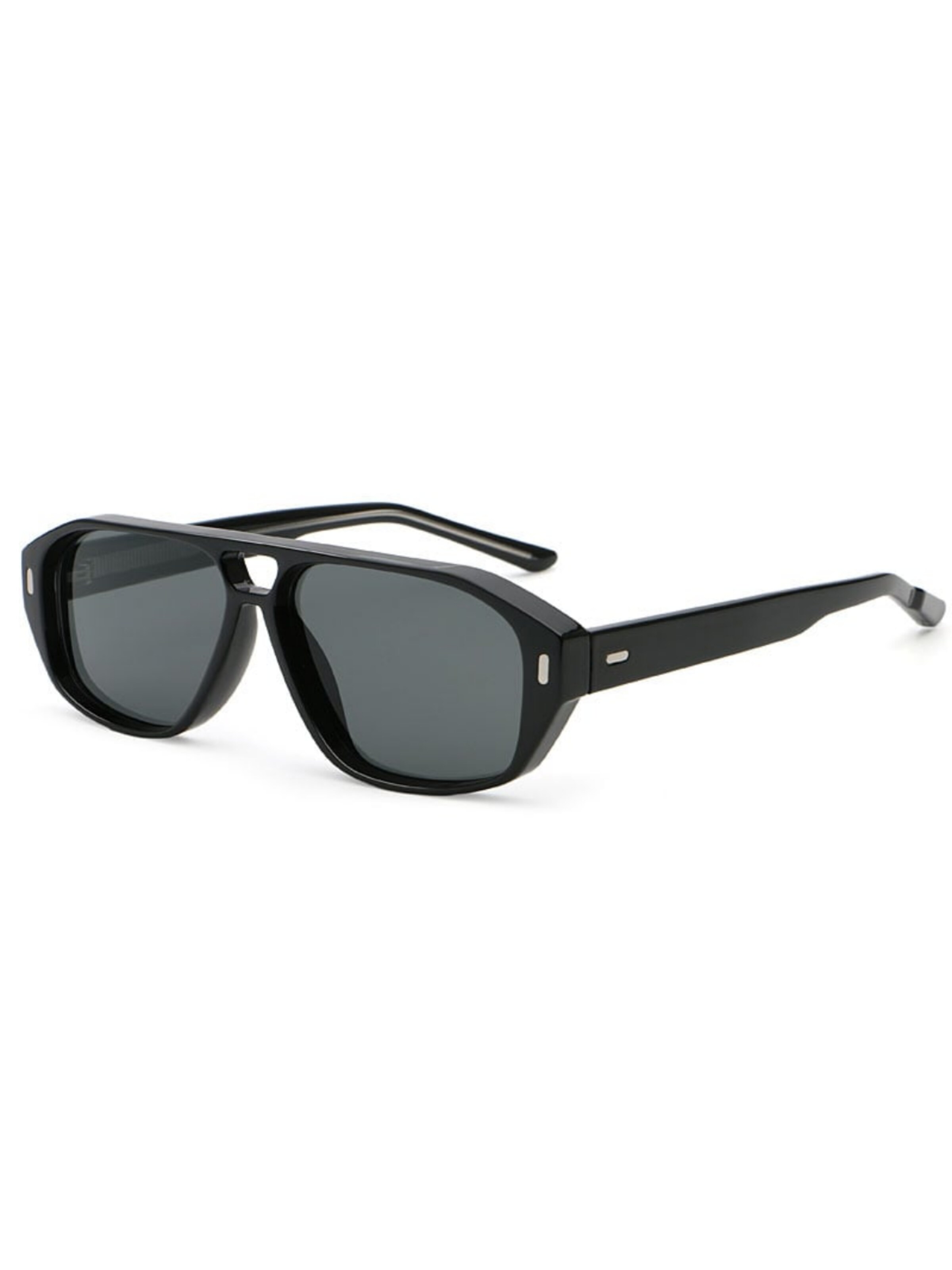 VEYREY Sunglasses in Black: front
