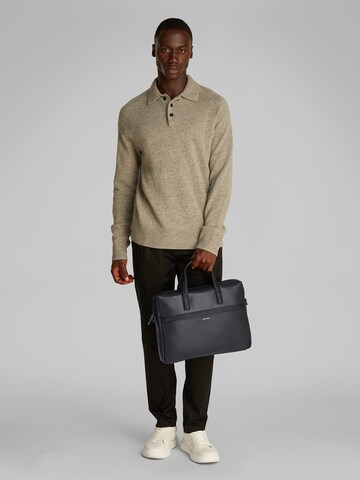 Calvin Klein Laptoptasche 'Must' in Schwarz