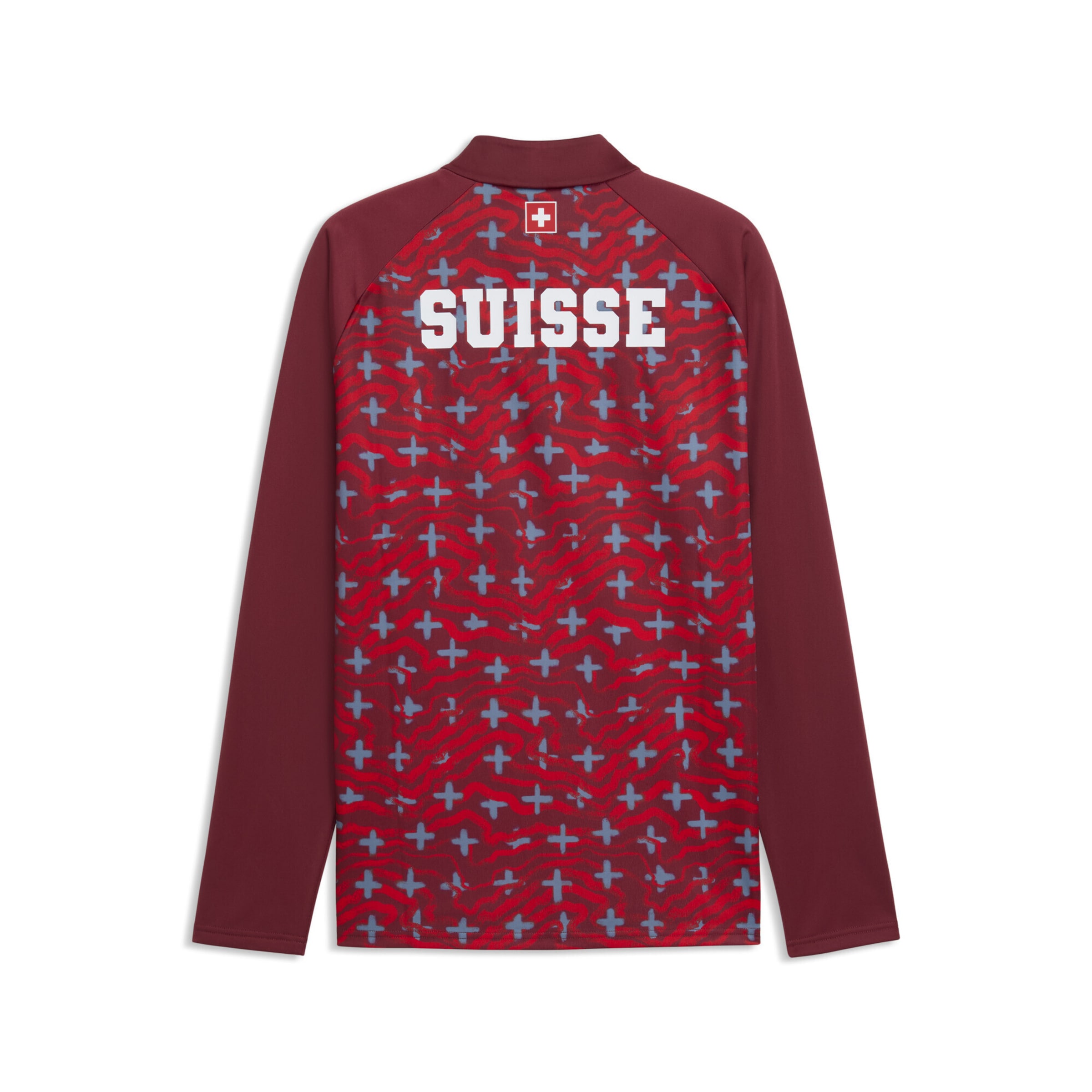 PUMA Tricot 'Schweiz' in Rood