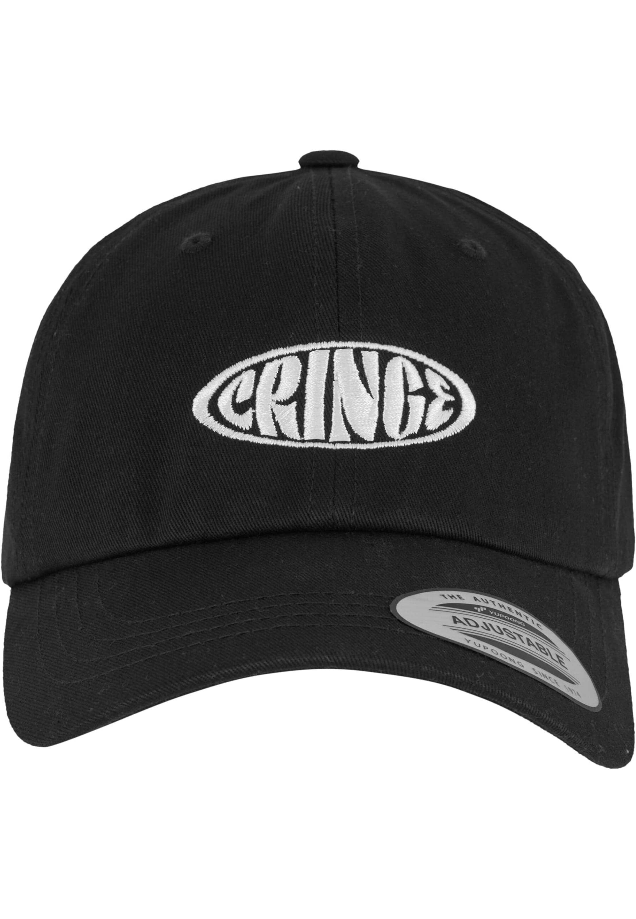 Cappello da baseball 'Cringe' di Mister Tee in nero