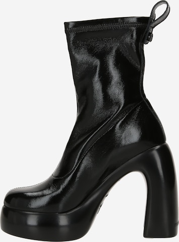 Karl Lagerfeld Botki w kolorze czarny