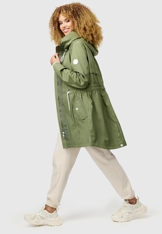 NAVAHOO Raincoat 'Xankaa' in Green