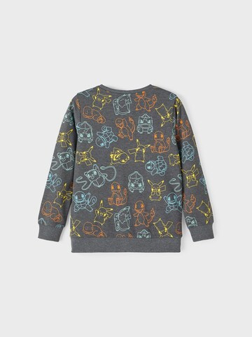 NAME IT Sweatshirt 'Pokémon' in Grey