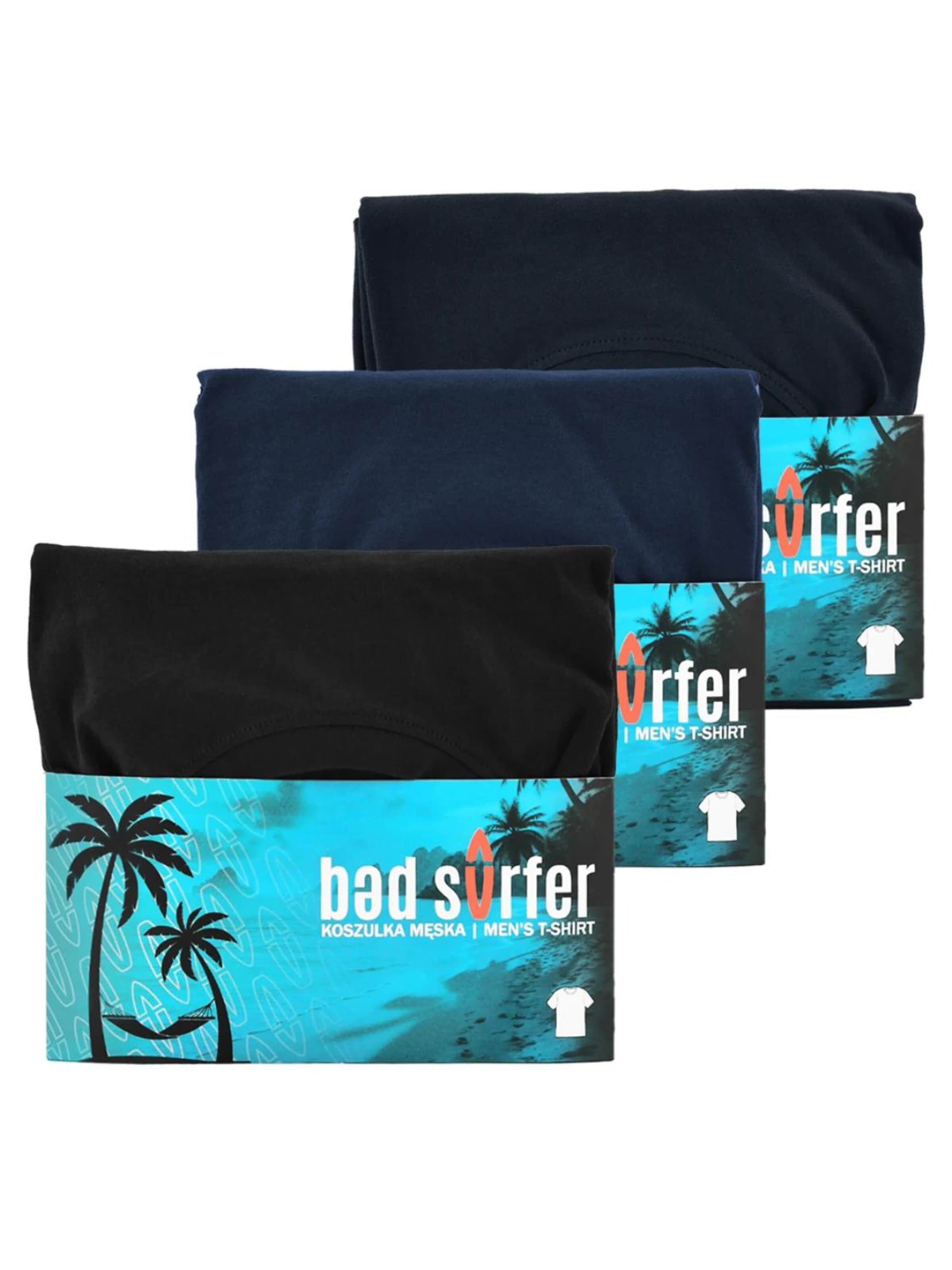 T-Shirt Bad Surfer en mélange de couleurs