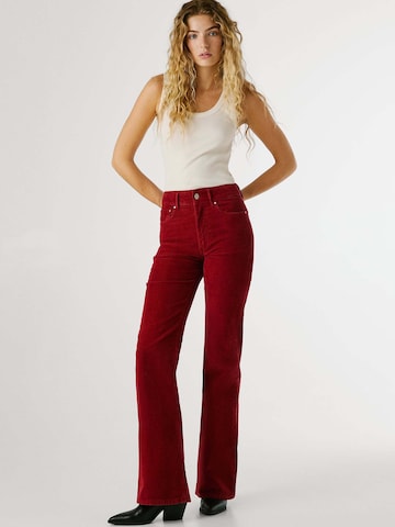 Pepe Jeans Regular Jeans 'CORDUROY' in Rood