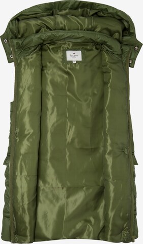 Gilet 'AMBERLY' Pepe Jeans en vert : devant