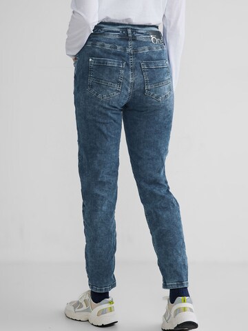 STREET ONE Slimfit Jeans in Blau