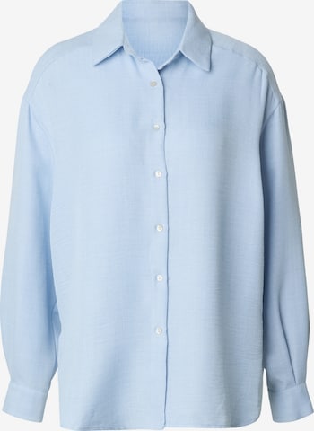 Estelou - Blusa em azul: frente