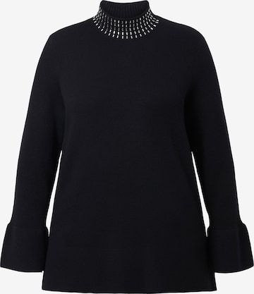Ulla Popken Sweater in Black: front