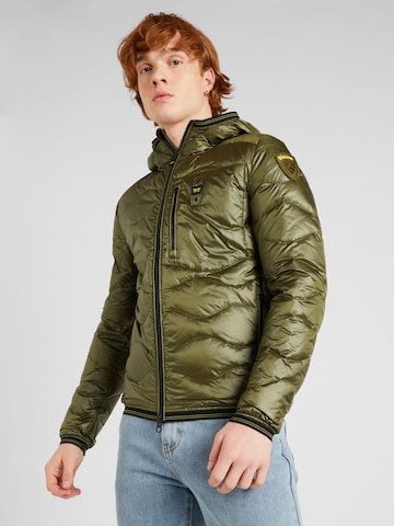 Blauer.USA Демисезонная куртка в Зеленый: спереди