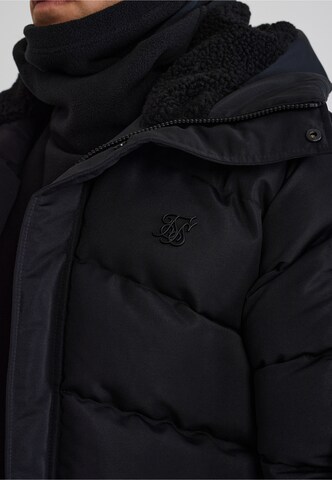 SikSilk Jacke in Schwarz