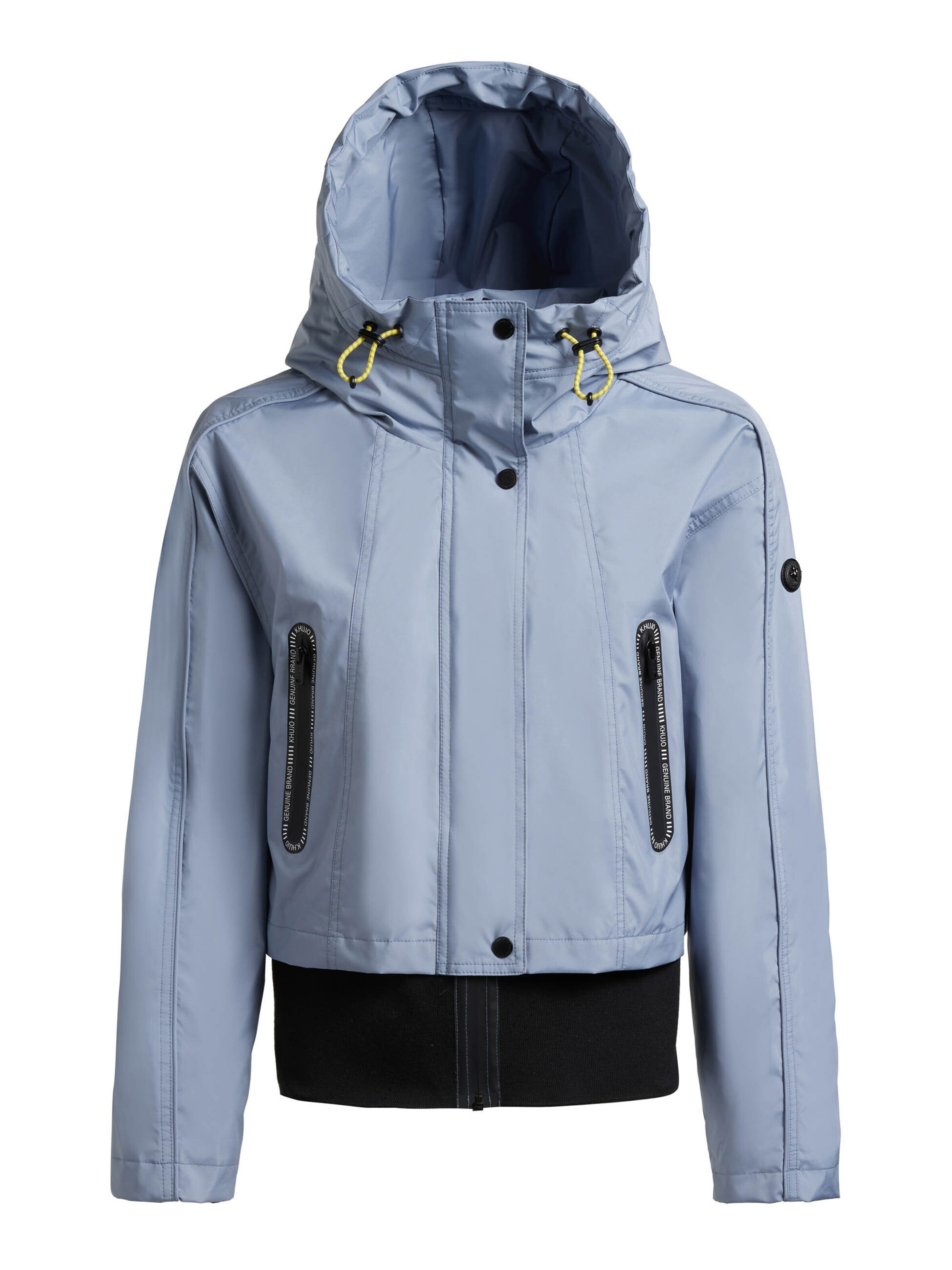 khujo Jacke 'Amelia' in Blau: Vorderseite
