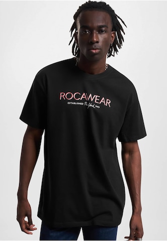 ROCAWEAR Shirt in Zwart: voorkant