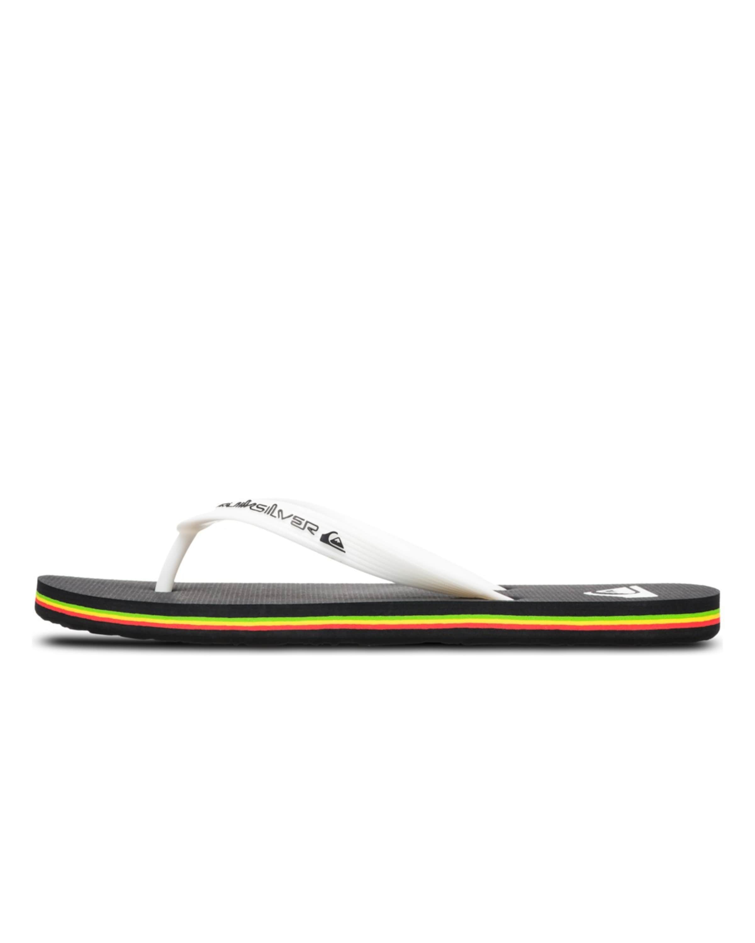 QUIKSILVER Teenslippers 'Molokai Core' in Zwart: voorkant