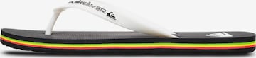 QUIKSILVER Teenslippers 'Molokai Core' in Zwart: voorkant