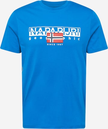 NAPAPIJRI T-Shirt 'S-AYLMER' in Blau: predná strana