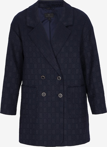 DreiMaster Klassik - Abrigo de entretiempo en azul: frente