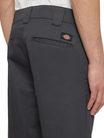 DICKIES - Slimfit Calças com vincos '872' em cinzento