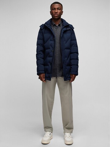 HECHTER PARIS Winter Coat in Blue