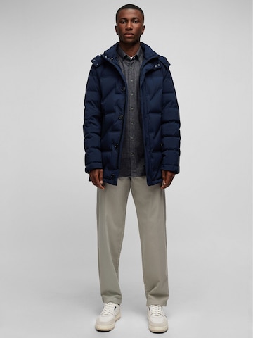 HECHTER PARIS Winter Coat in Blue