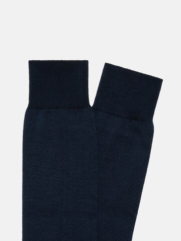 Chaussettes montantes Boggi Milano en bleu