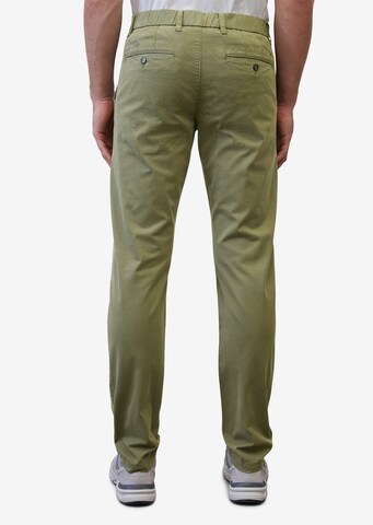 Marc O'PoloSlimfit Chino hlače 'Osby' - zelena boja