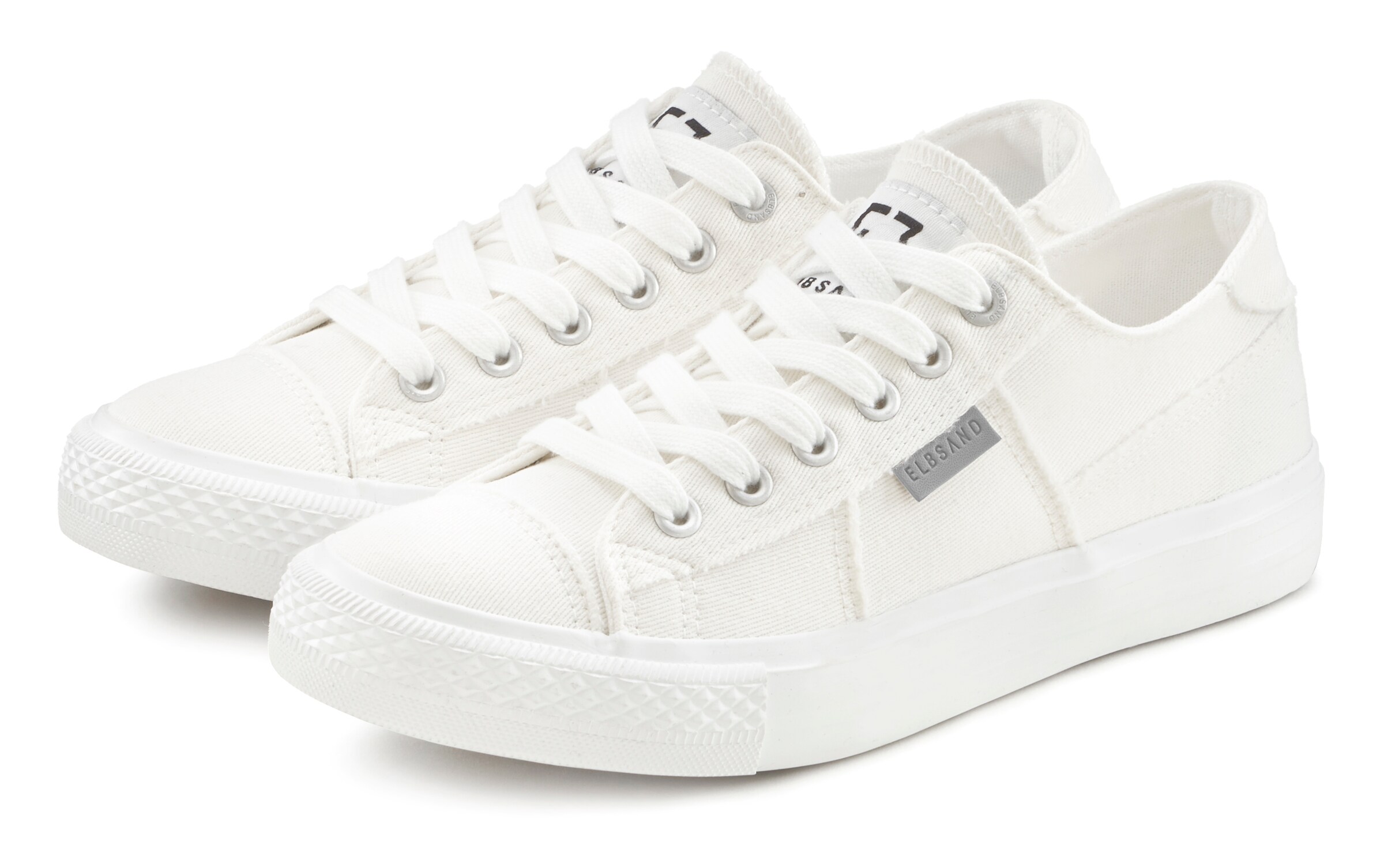 Elbsand Platform trainers in White
